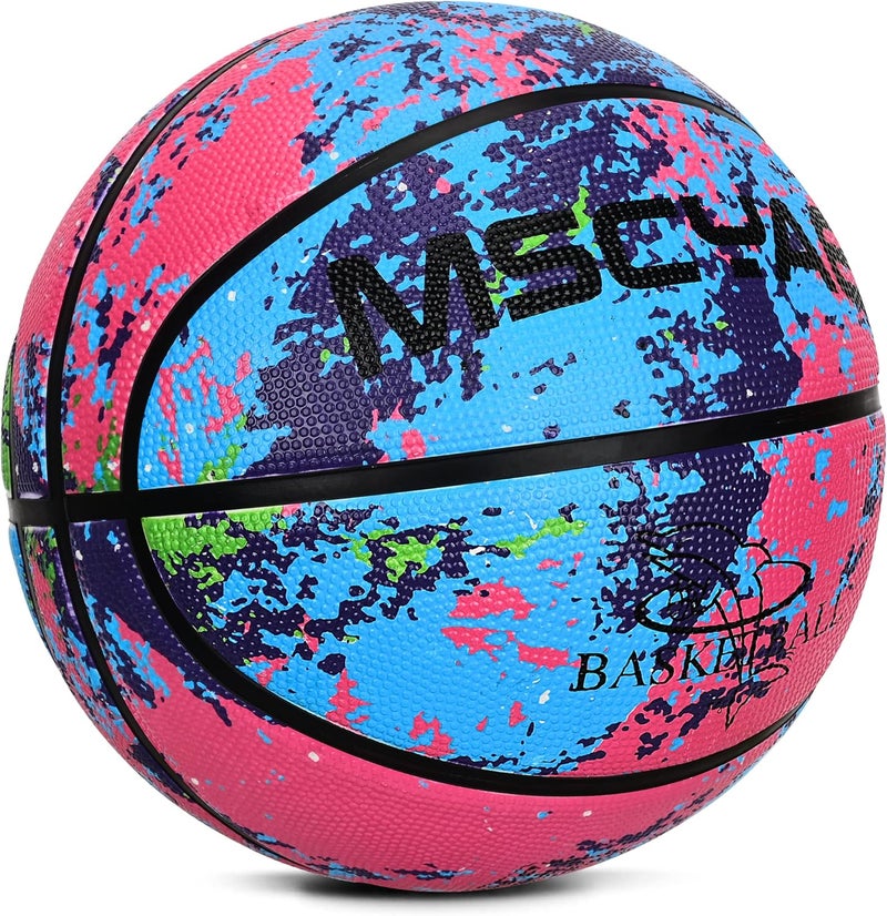 MSCYAE Kids Basketball - Size 3(22") & 5(27.5") for Backyard, Park, Pool Play & Practice for Children - Image 2